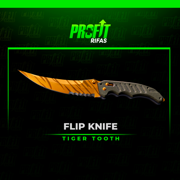 Flip Knife | Tiger Tooth